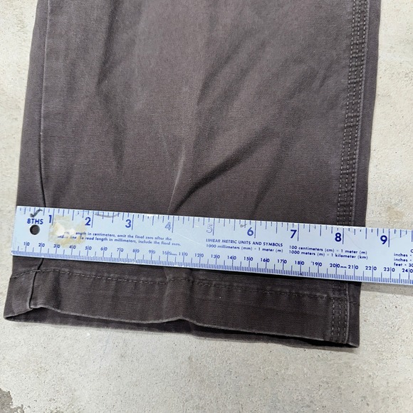 Cabelas Casuals‎ Mens Work Pants Carpenter Brown Cotton Size W36 L32 - Picture 2 of 10